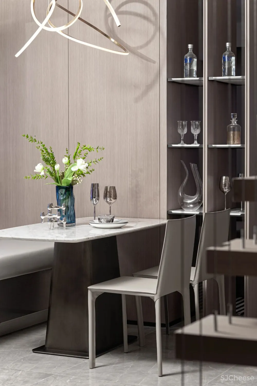 GND恩嘉设计·新作 87㎡ - 92㎡现代轻奢样板间