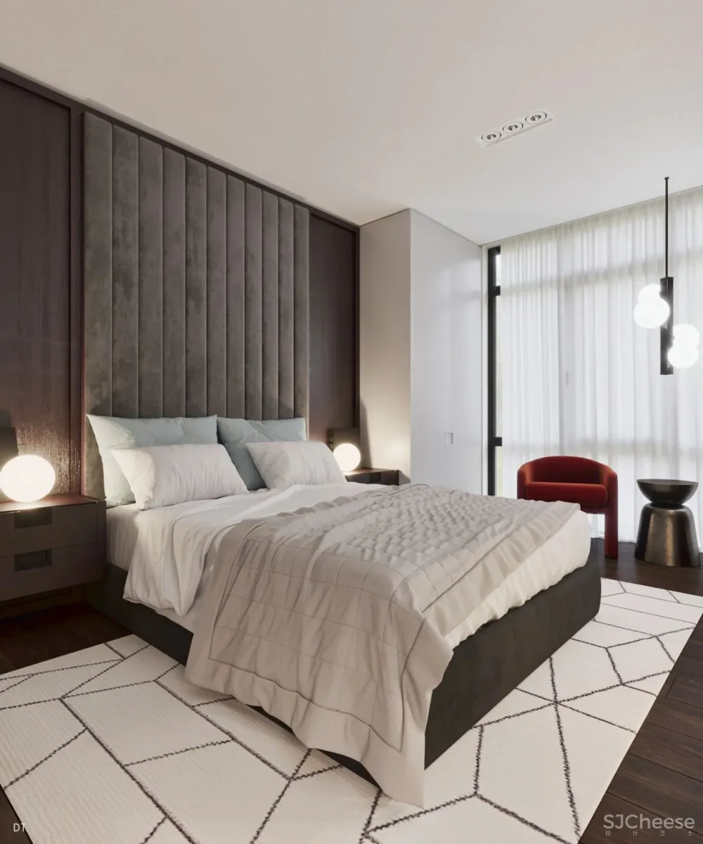 轻奢之美 丨一个空间,两个方案