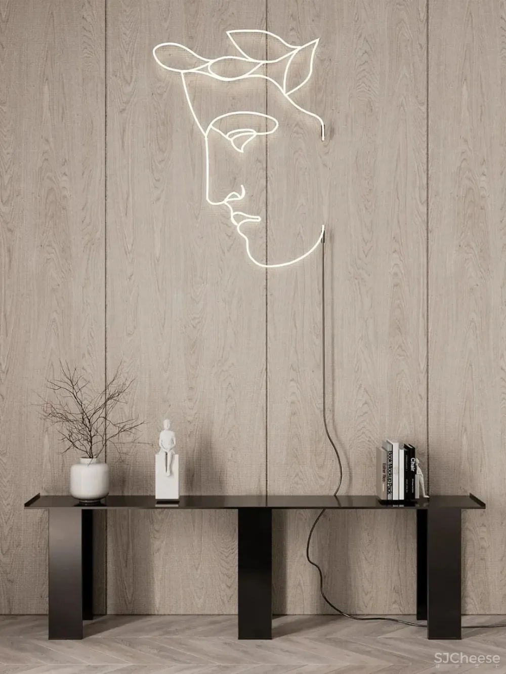 温暖原木色,色彩与纹理和谐交融!