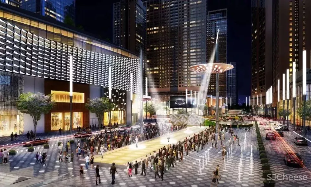 深圳中心·天元 383㎡ 平层公寓样板房,大尺度格局比别墅还大气