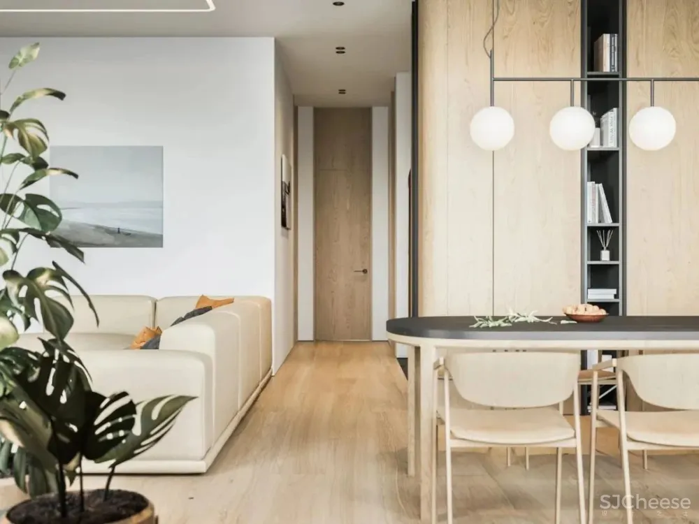 92.4㎡素净好宅，简美淳朴才是家的真谛！