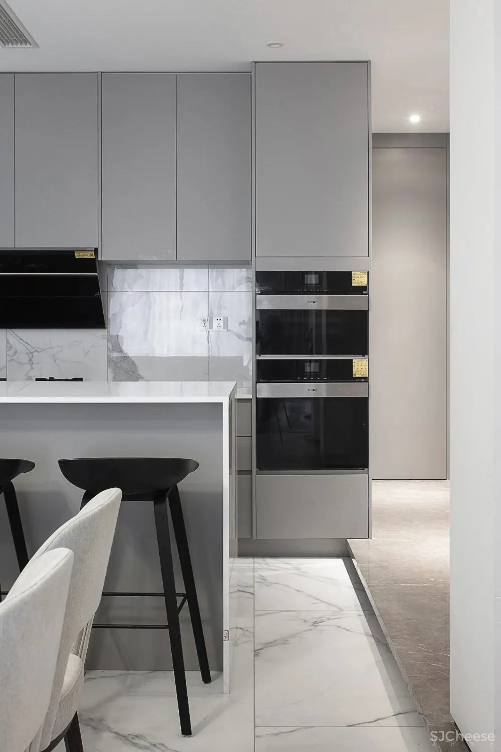 互动社交厅 大尺度起居套间,减压治愈的家 赫设计