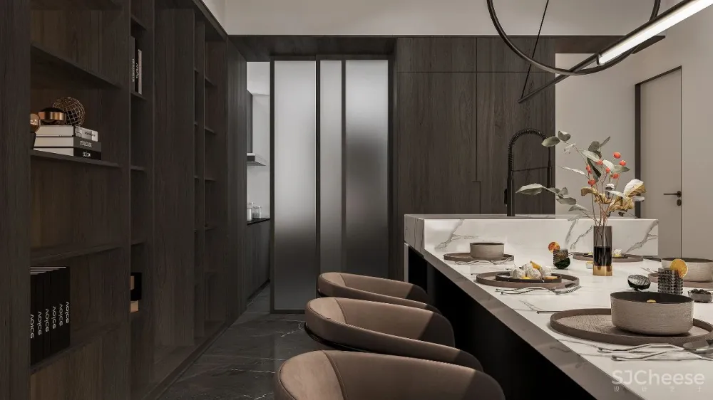 280㎡舒雅大平层,都市精英的理想生活图鉴!