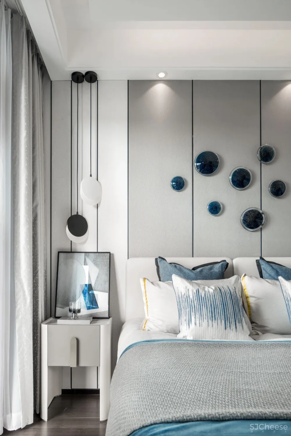 57㎡现代简约,温馨优雅的质感,让小户型也档次自然