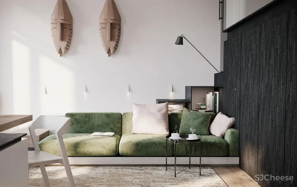 这样设计 LOFT,好看又省空间!