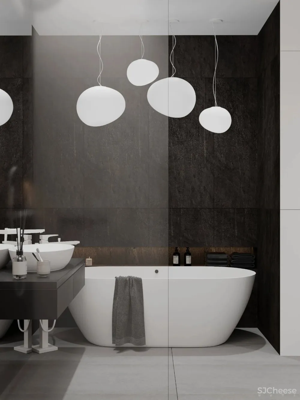 100㎡现代风格,三口之家,太吸引人了!