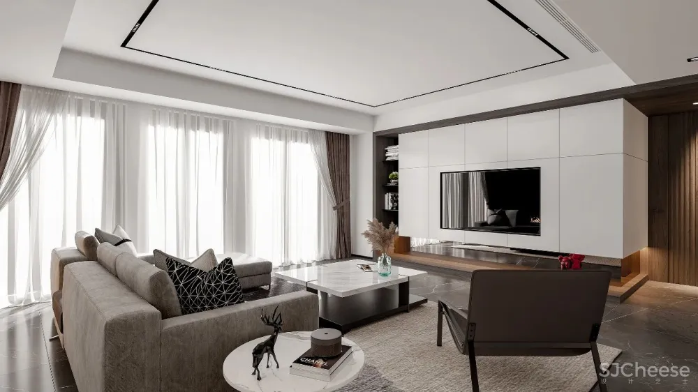 280㎡舒雅大平层,都市精英的理想生活图鉴!