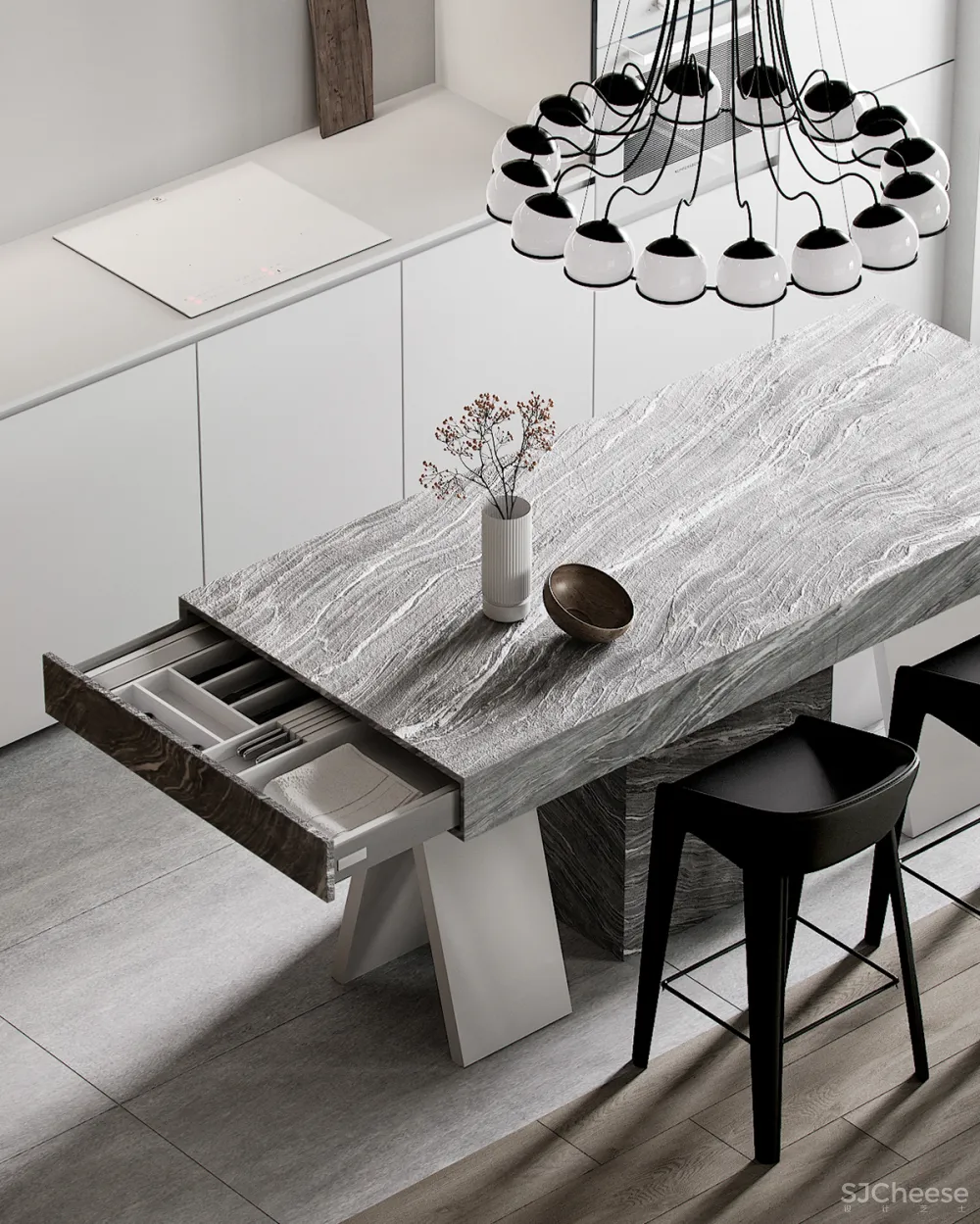 小户型可以这样设计,储物空间超多!