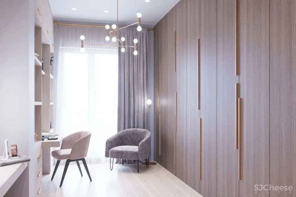 灰粉 金色,轻奢迷人!