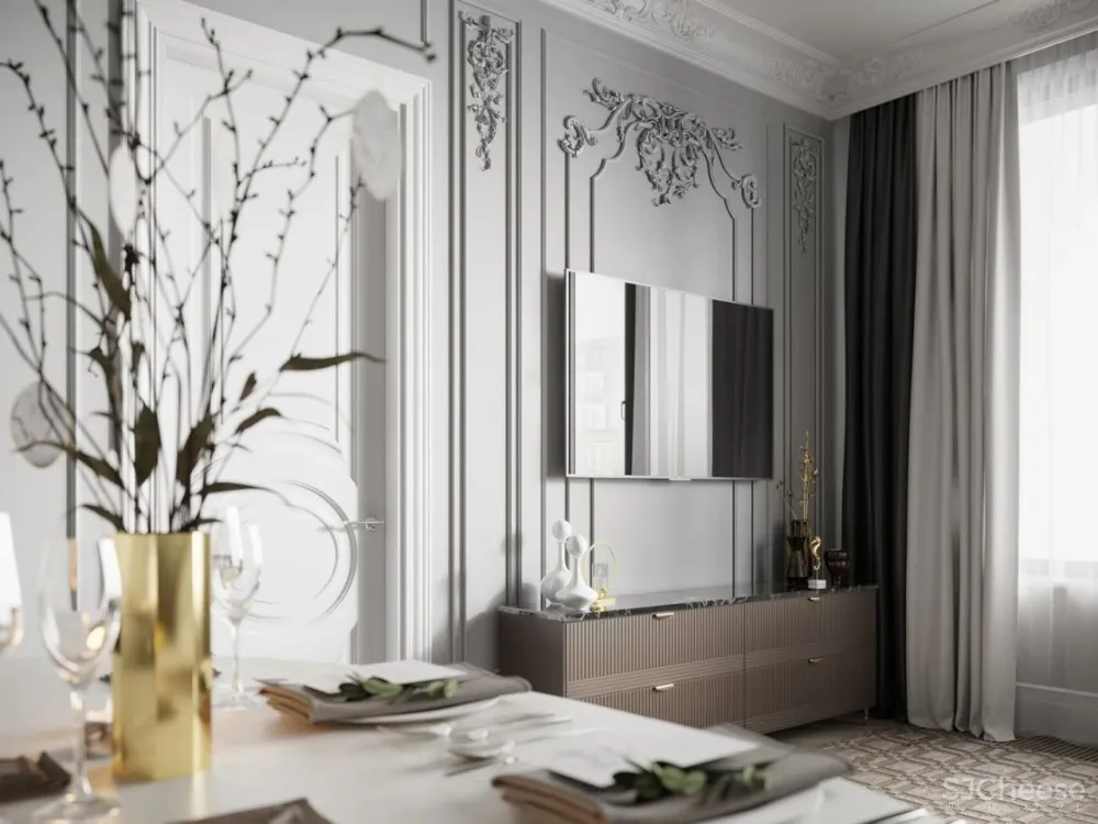 高级住宅,复古轻奢范儿!