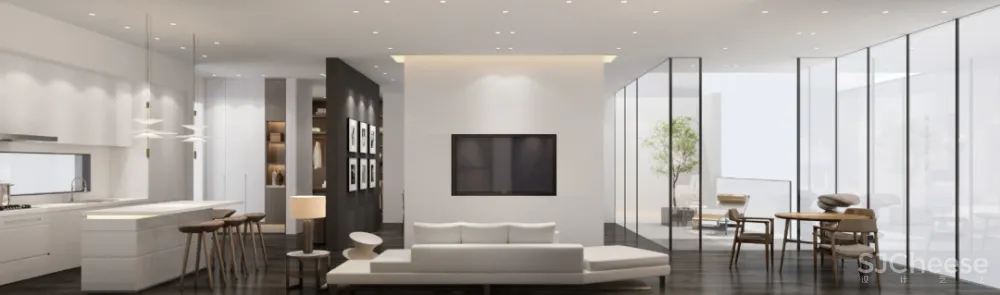 2020 深圳国际精装住宅展×李益中空间设计：“没门”的房子