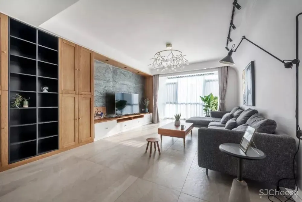 年轻人的家,就该如此舒适自然 东作西成设计