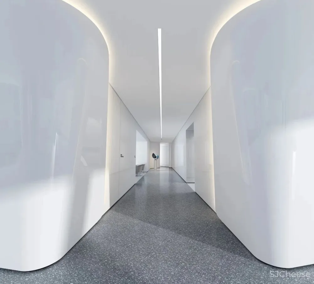 方圆珠海月岛销售中心一场纯粹未来美学体验 方圆建筑设计