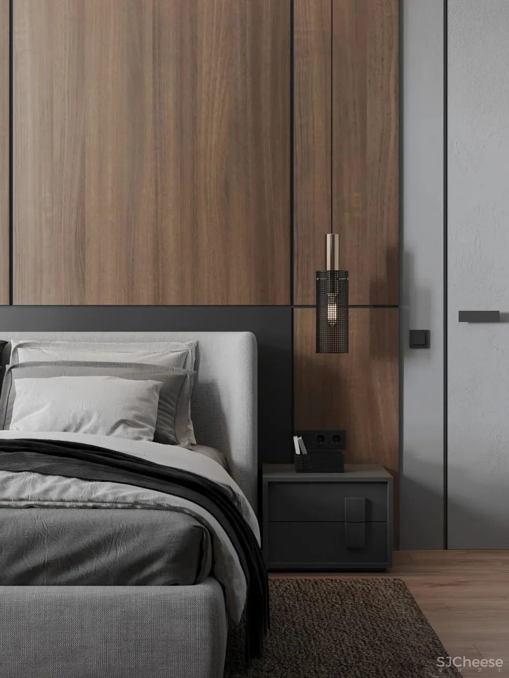 100㎡现代风格,三口之家,太吸引人了!