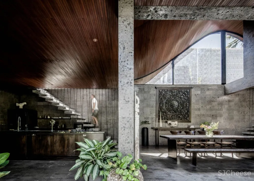 Alexis Dornier 新作 “起伏”私宅,坐拥巴厘岛浪漫景色