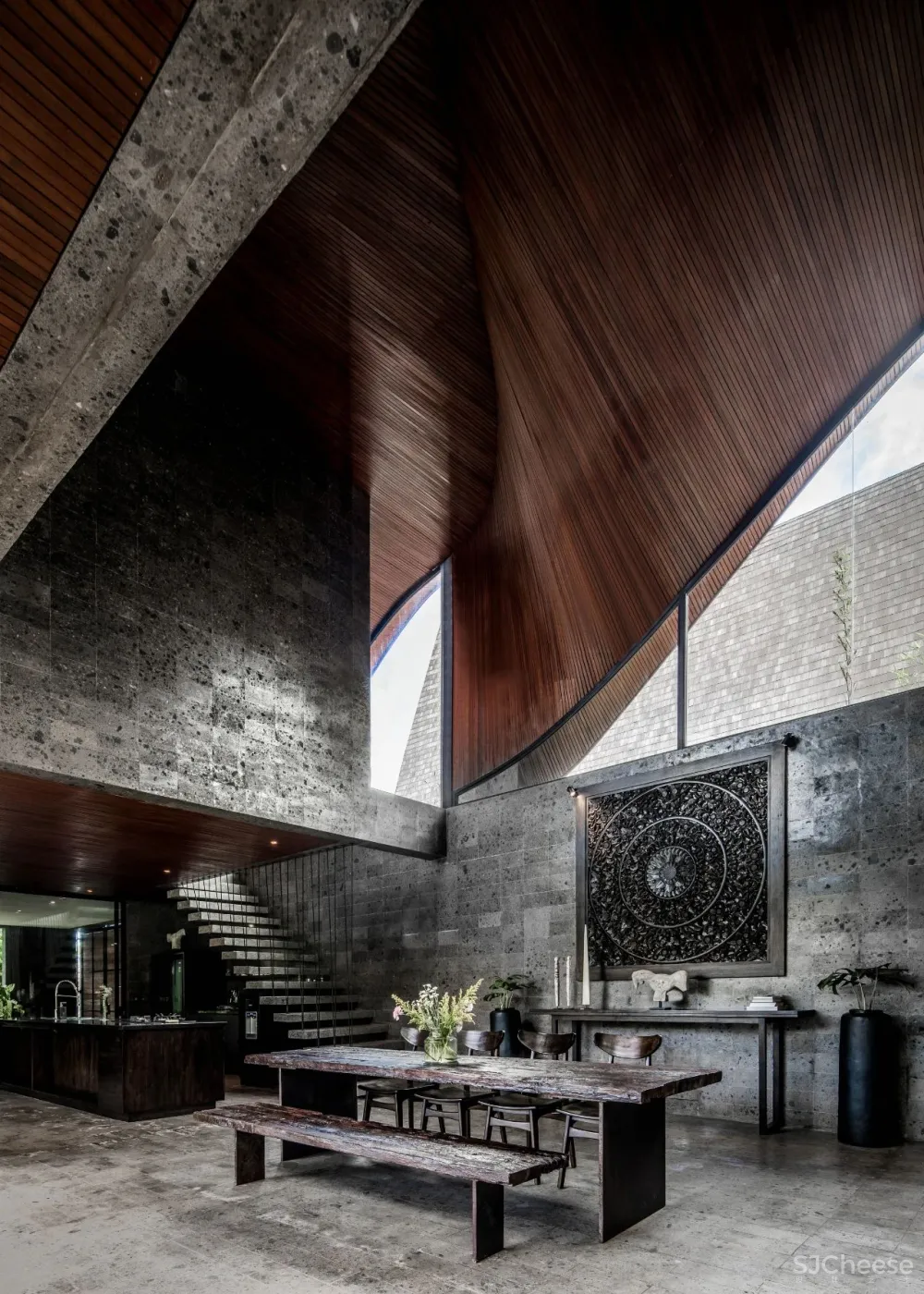 Alexis Dornier 新作 “起伏”私宅,坐拥巴厘岛浪漫景色