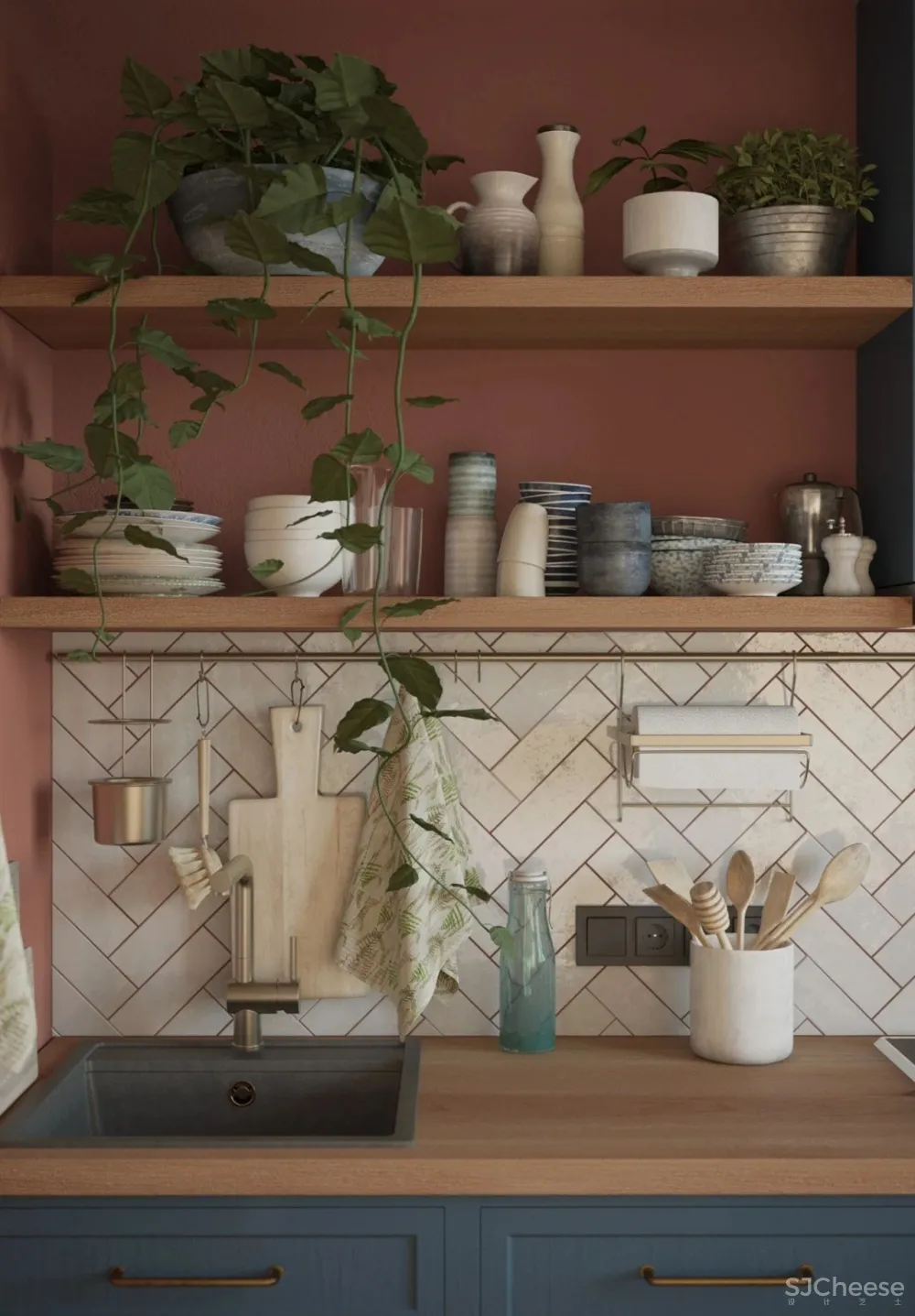 电商运营花6万硬装，55㎡效果绝对物超所值！