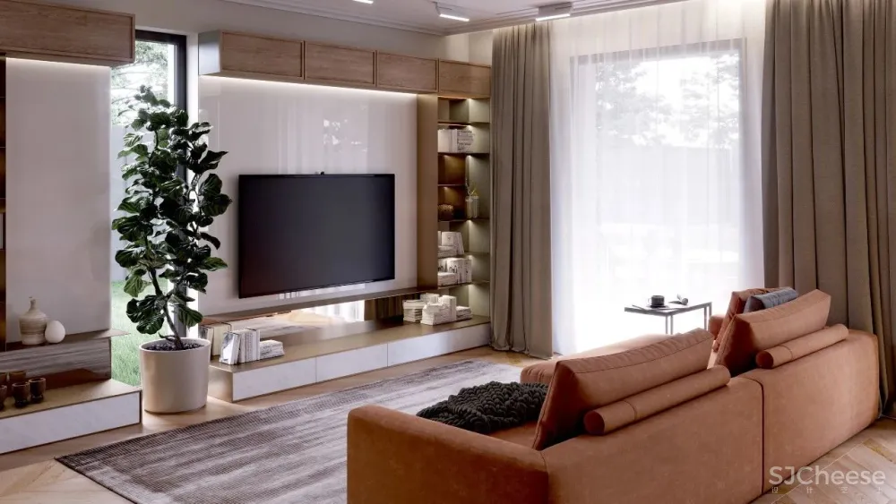 满满的原木风,简约舒适!