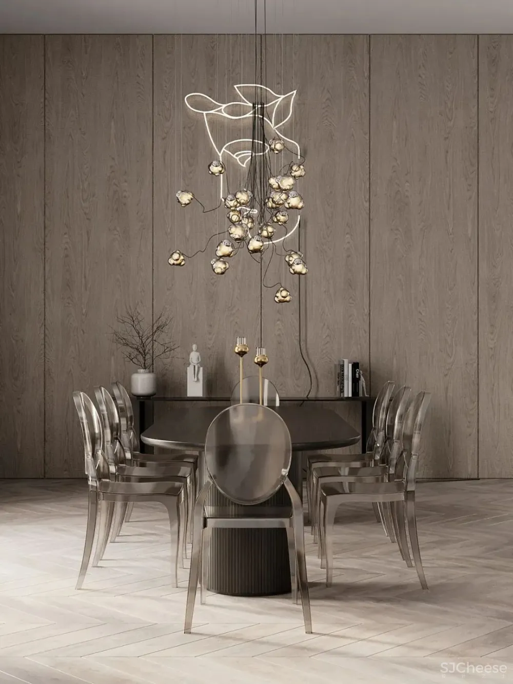 温暖原木色,色彩与纹理和谐交融!