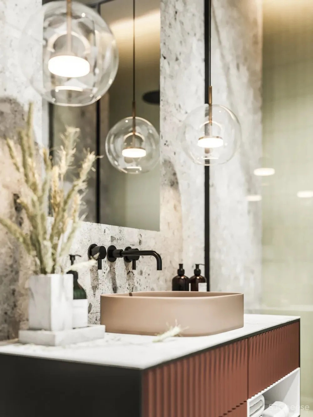 “时髦绿”的家,高级感炸裂!