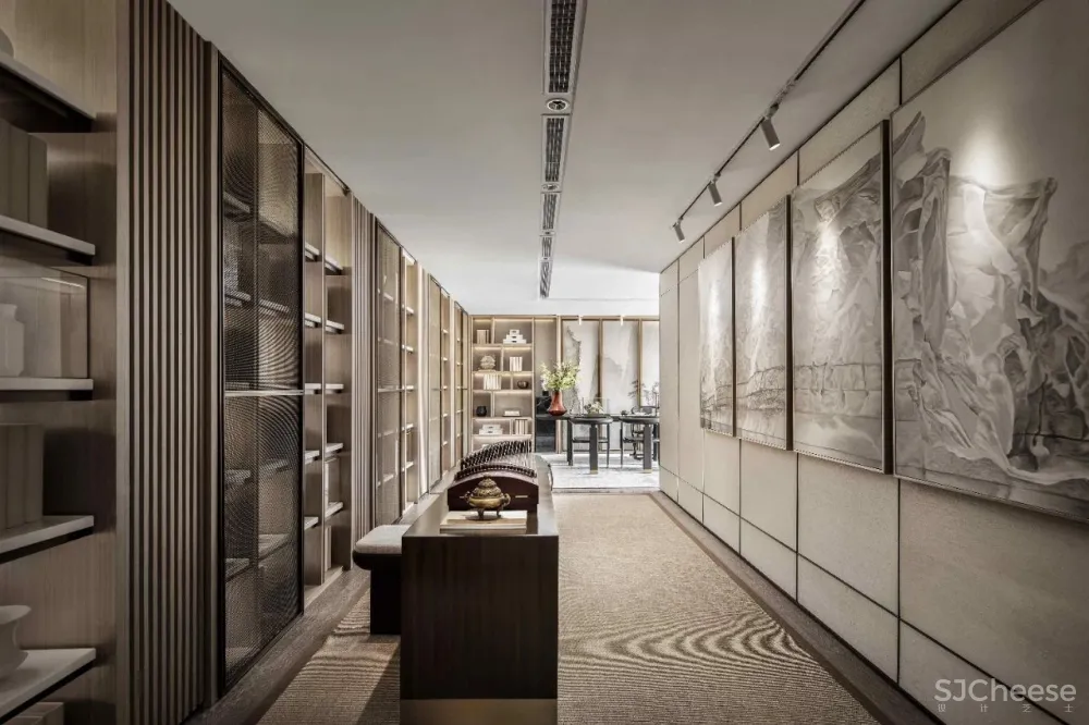 矩阵纵横：568m²中式合院，雅致轻奢