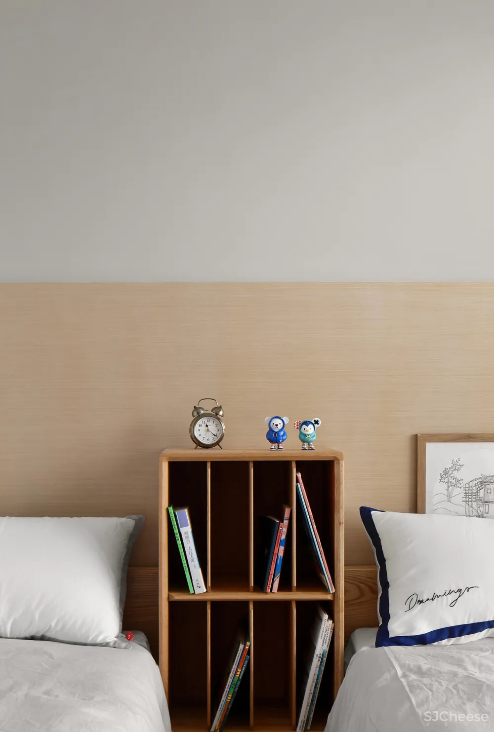 二胎之家的76㎡两居室,客厅竟看上去空无一物,简约舒适、收纳超多……