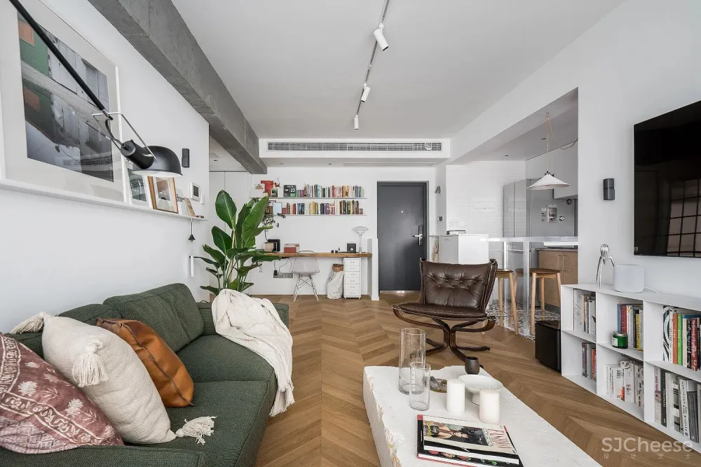 80㎡“赤贫北欧风”,比你想象的显贵10倍!