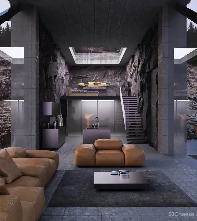 黑色别墅,如此好看!