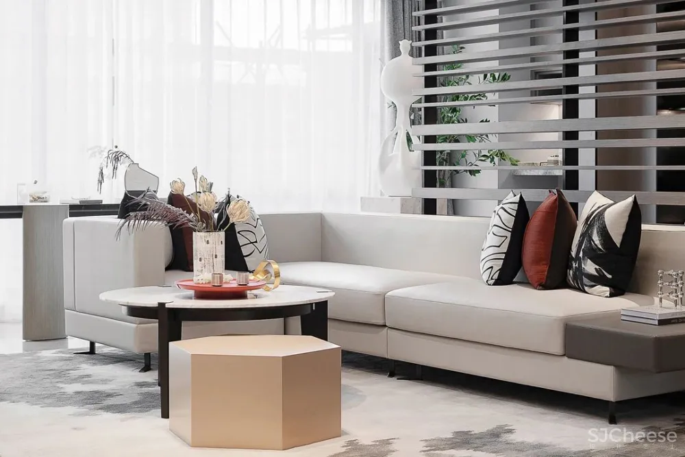 AOD设计·新作 现代轻奢样板间,要的就是这个范儿