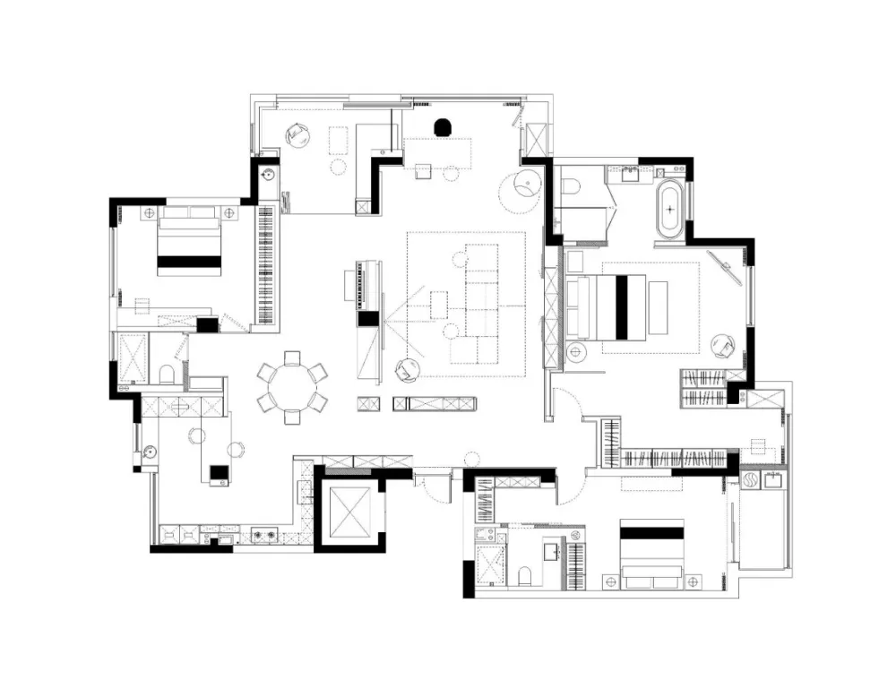 天生潮玩,用“洄游动线”打造空间的尺度奢侈感 辰佑设计