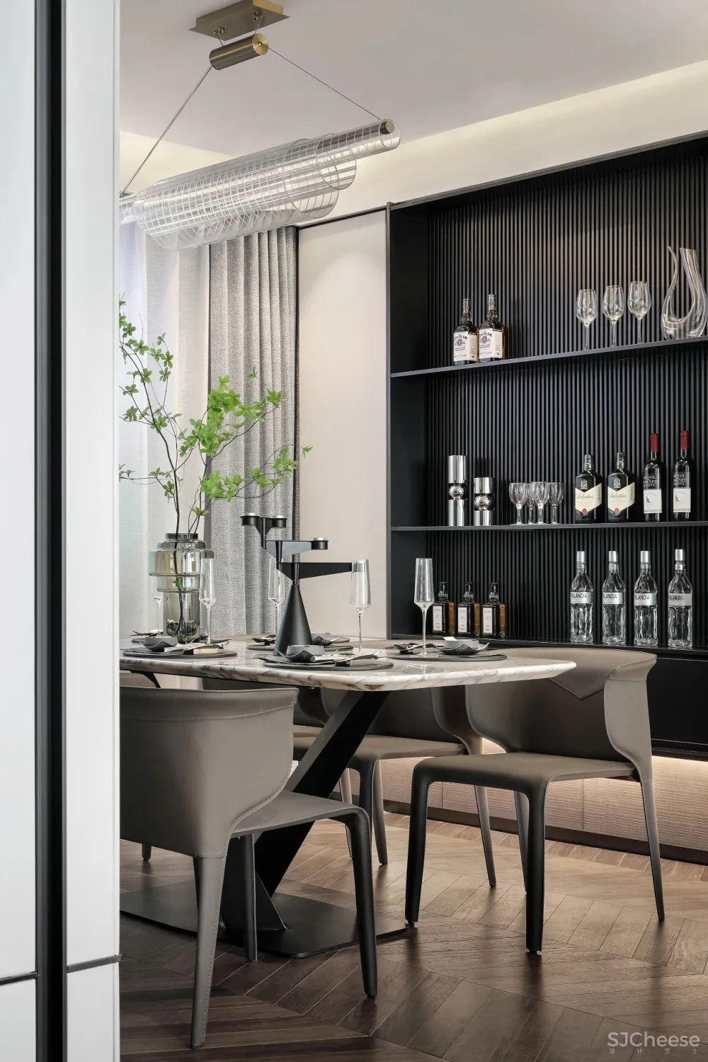 岳蒙设计：138㎡-161㎡精奢住宅，诠释美好生活该有的样子！