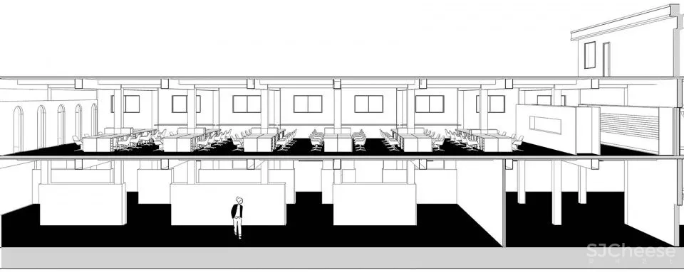 新作 以几何形状来构建空间秩序 QI STUDIO 白墙之下 大器空间