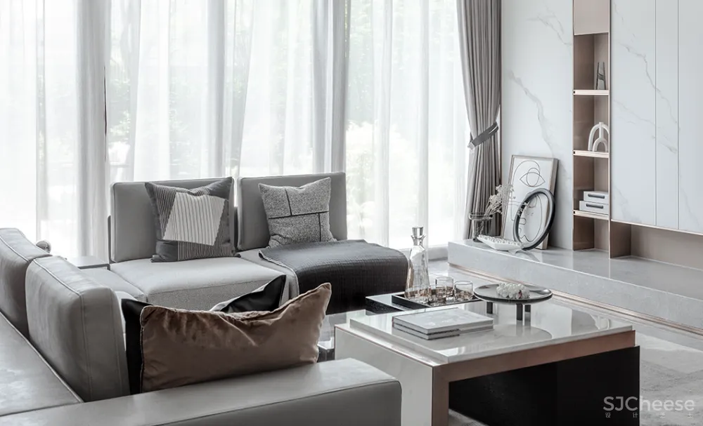 287㎡现代风格住宅,集居住、工作、休闲为一体住宅