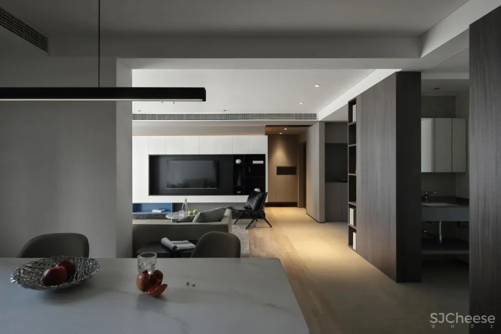 黑与白、木与石,空间的拓展与延伸 云行设计