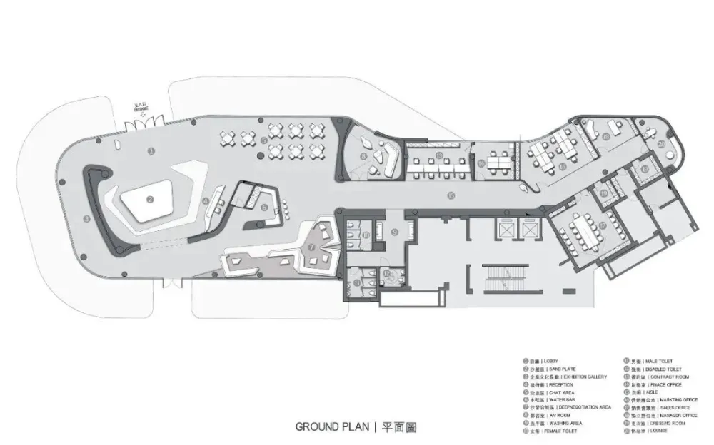 方圆珠海月岛销售中心一场纯粹未来美学体验 方圆建筑设计