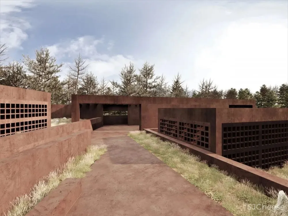 山谷餐厅,东方侘寂美学丨东形西见设计