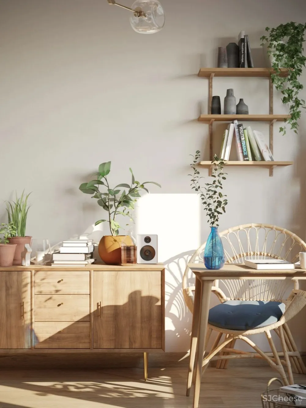 电商运营花6万硬装，55㎡效果绝对物超所值！