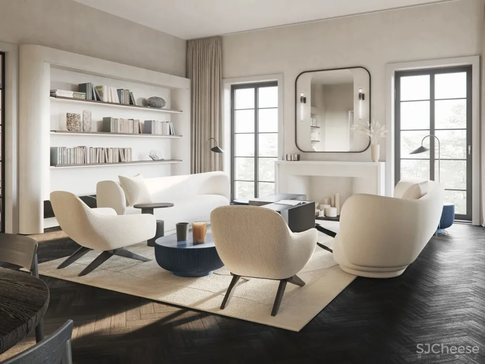 170㎡ 现代公寓,家具这么选格调就有了