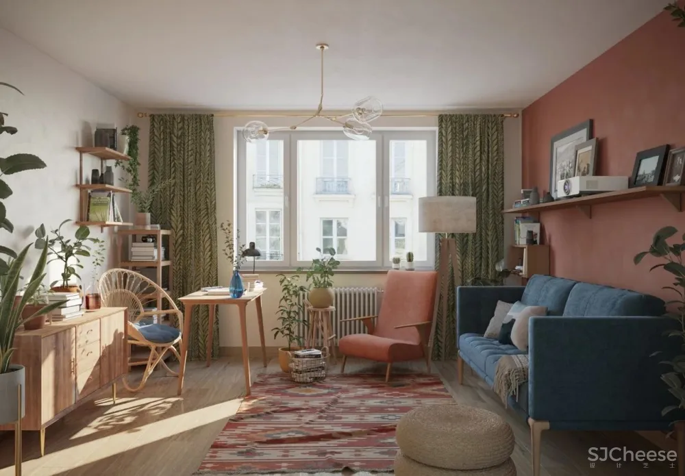 电商运营花6万硬装，55㎡效果绝对物超所值！