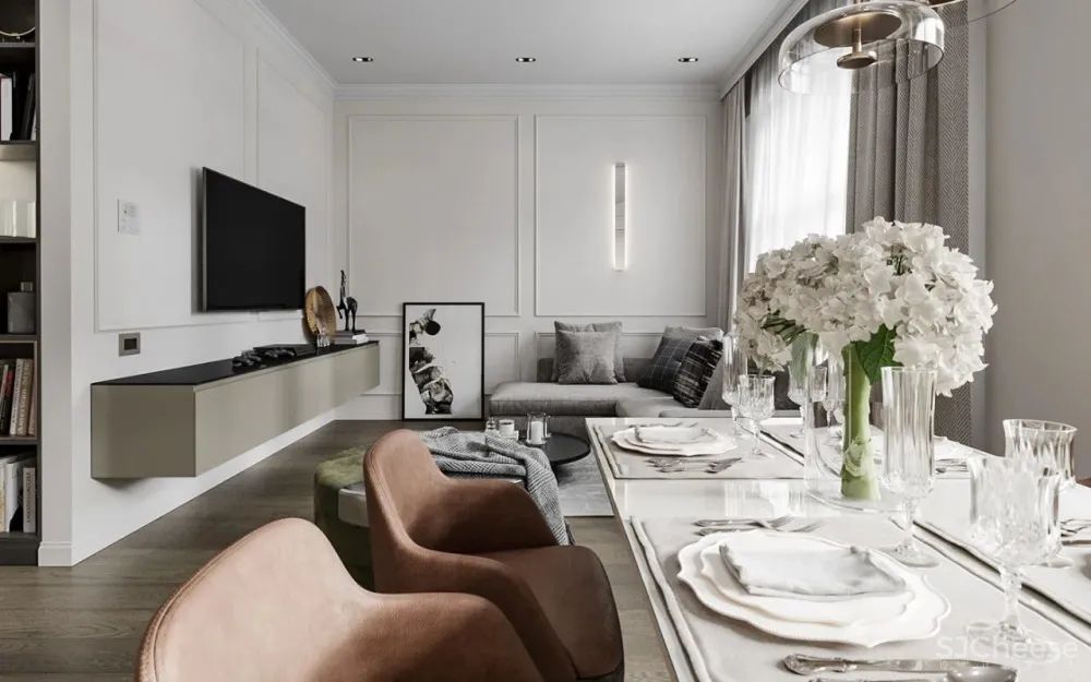 Igor Glushan 83㎡轻奢美居