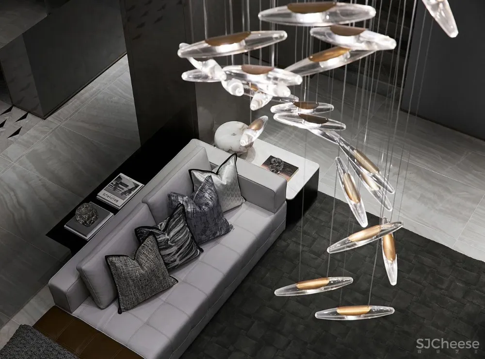 奢华别墅样板间，注入现代生活的美感！