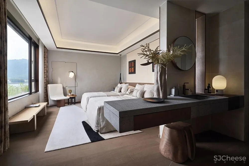 观致设计 奥园东方合院,质朴无华的静谧诗意