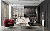 122m²轻奢私宅,红与黑,竞芳菲