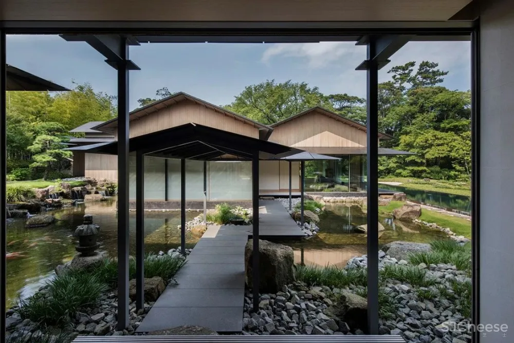 占地5300㎡的东京别墅—宁静舒意的“水樱桃房子” 隈研吾