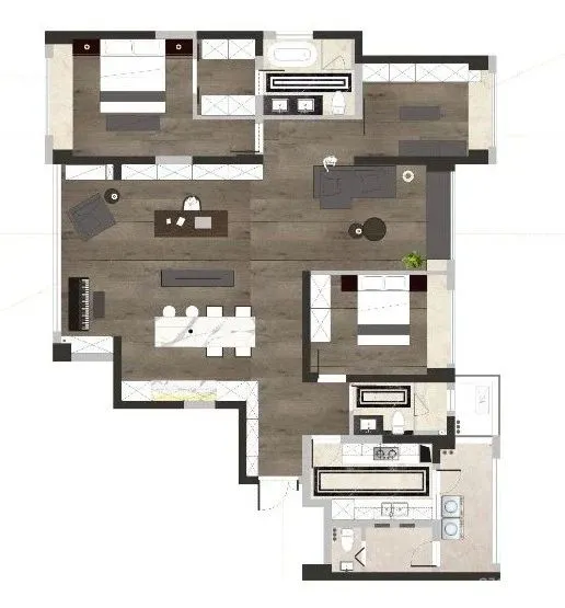 年轻人的家，客厅没那么重要