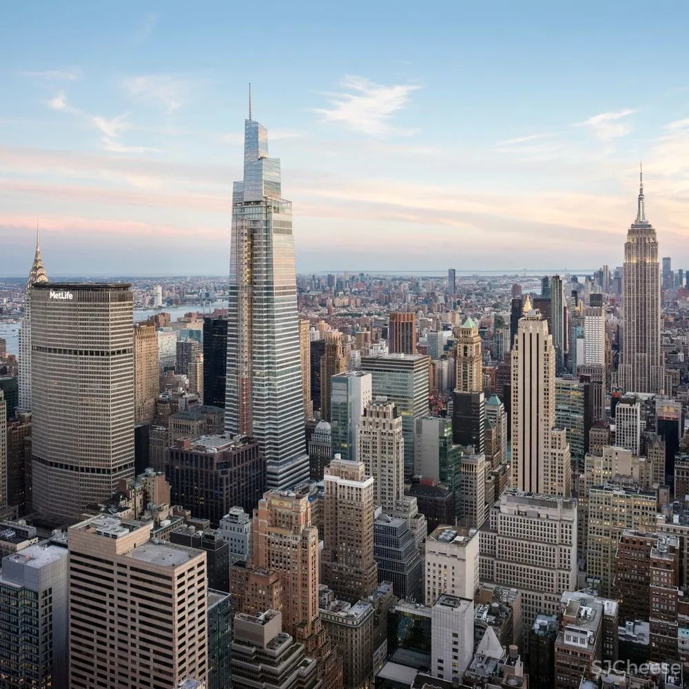 KPF 纽约新作完工,曼哈顿又添新地标