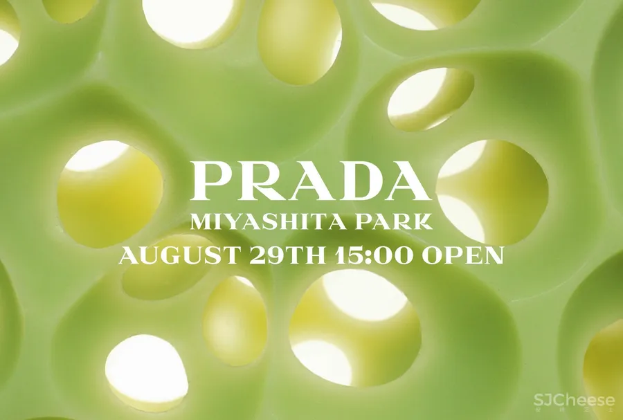 PRADA 在东京开了新店,OMA 的设计居然用海绵做墙面!
