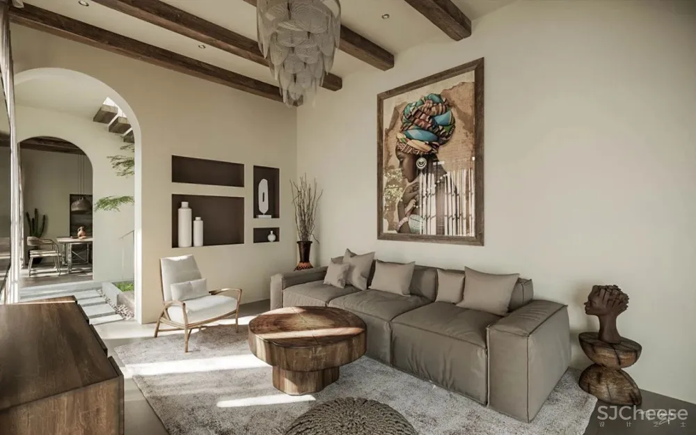 休闲风家居宅,每一个空间都是那么美!