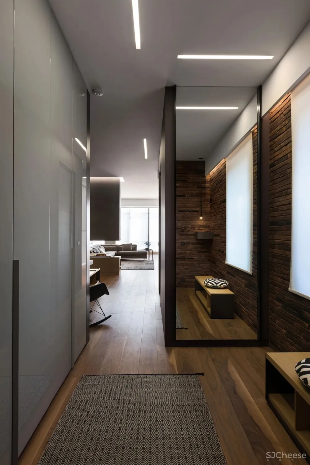 310㎡水泥灰 原木,质朴舒适!