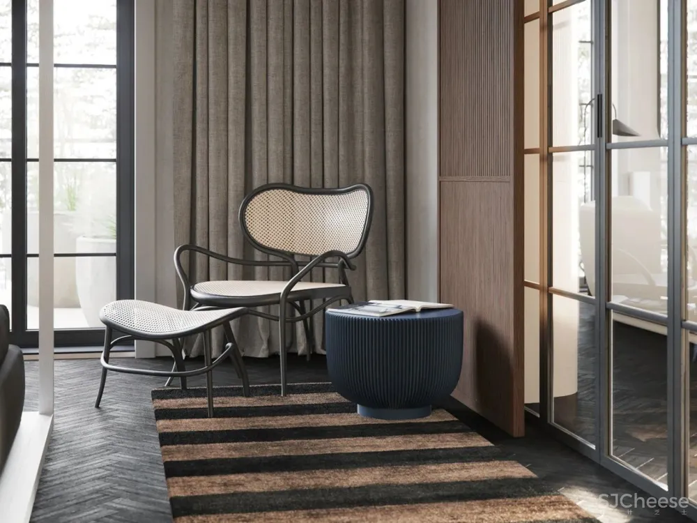 170㎡ 现代公寓,家具这么选格调就有了